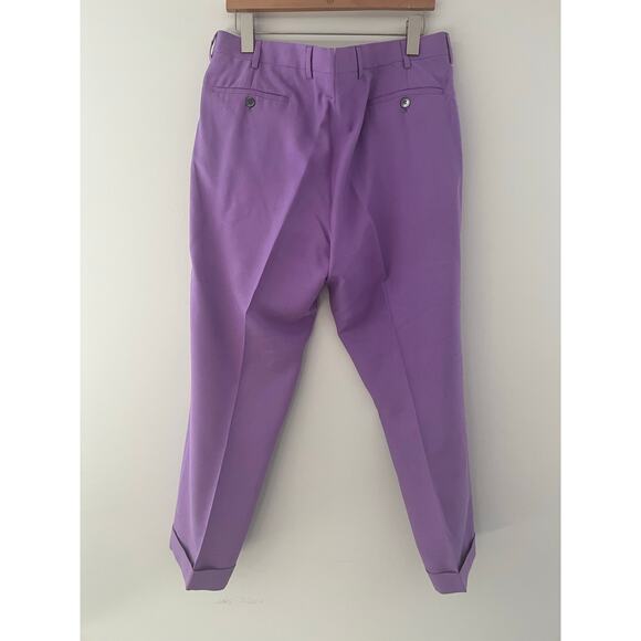 Vintage Ralph Lauren Purple Label Silk 2 Piece Suit Lavender Size 46 / 38 (EU) - Picture 11 of 13